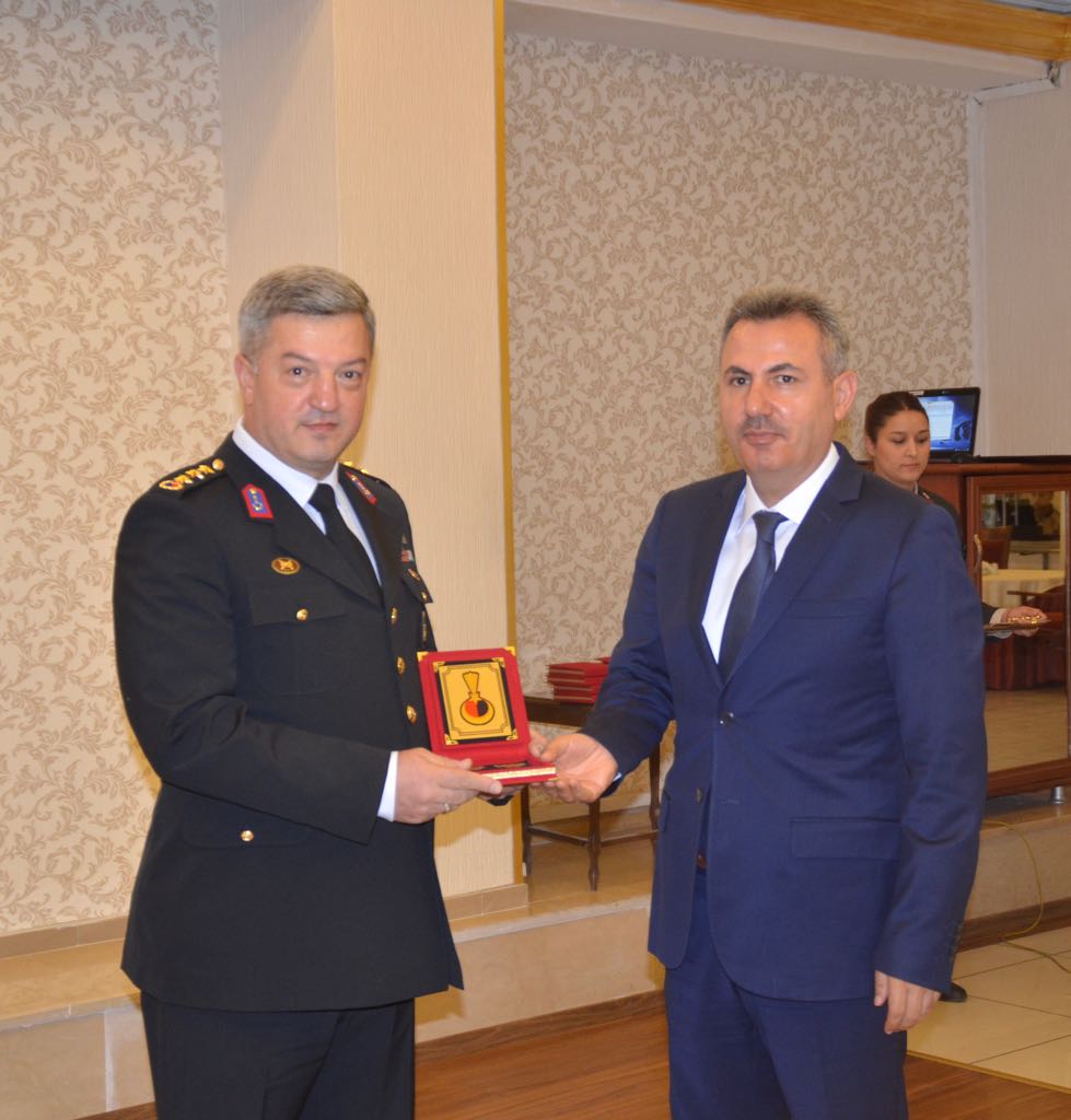 Ağrı Valisi Elban Askeri Personelin Rütbe Terfi Törenine Katıldı