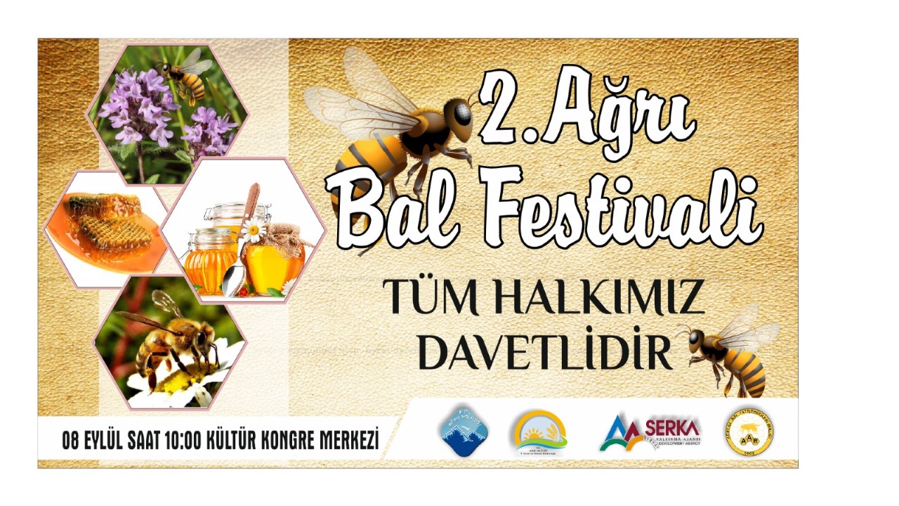 Ağrı 2.ci Bal Festivaline Hazır