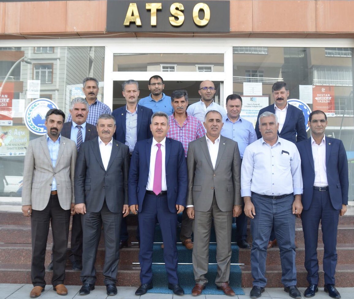 Ağrı Valisi Elban’dan,ATSO’ya Ziyaret