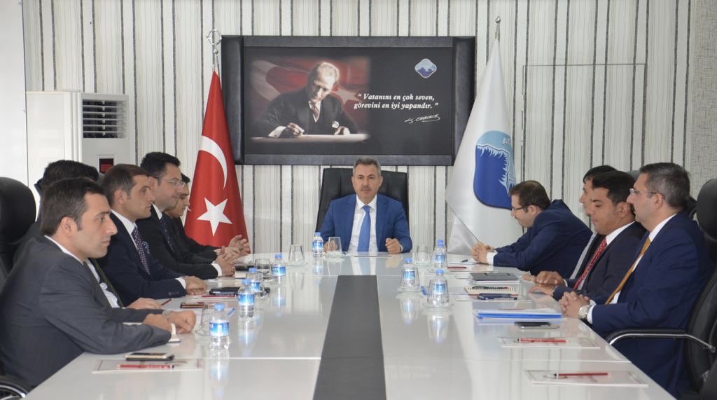 Vali Elban Başkanlığında Değerlendirme Toplantısı