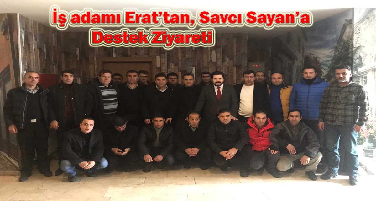 İş Adamı Emre Erat’tan, Savcı Sayan’a Anlamlı Ziyaret