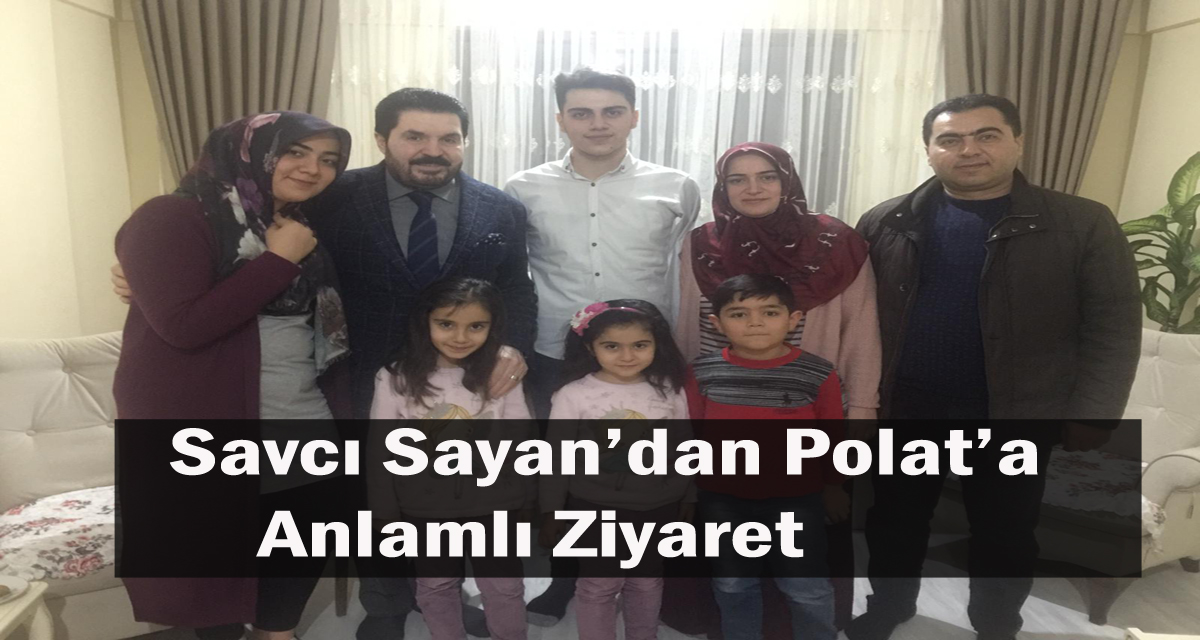 Ağrı Belediye Başkan Adayı Sayan’dan, Harun Polat’a Anlamlı Ziyaret!