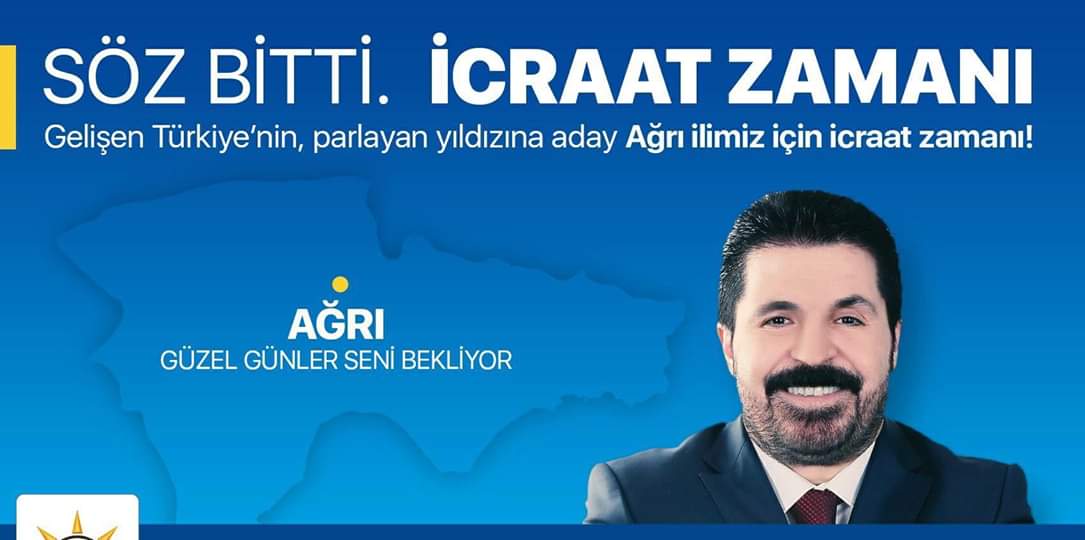 SAVCI SAYAN, AK PARTİ AĞRI BELEDİYE BAŞKAN ADAYI OLDU