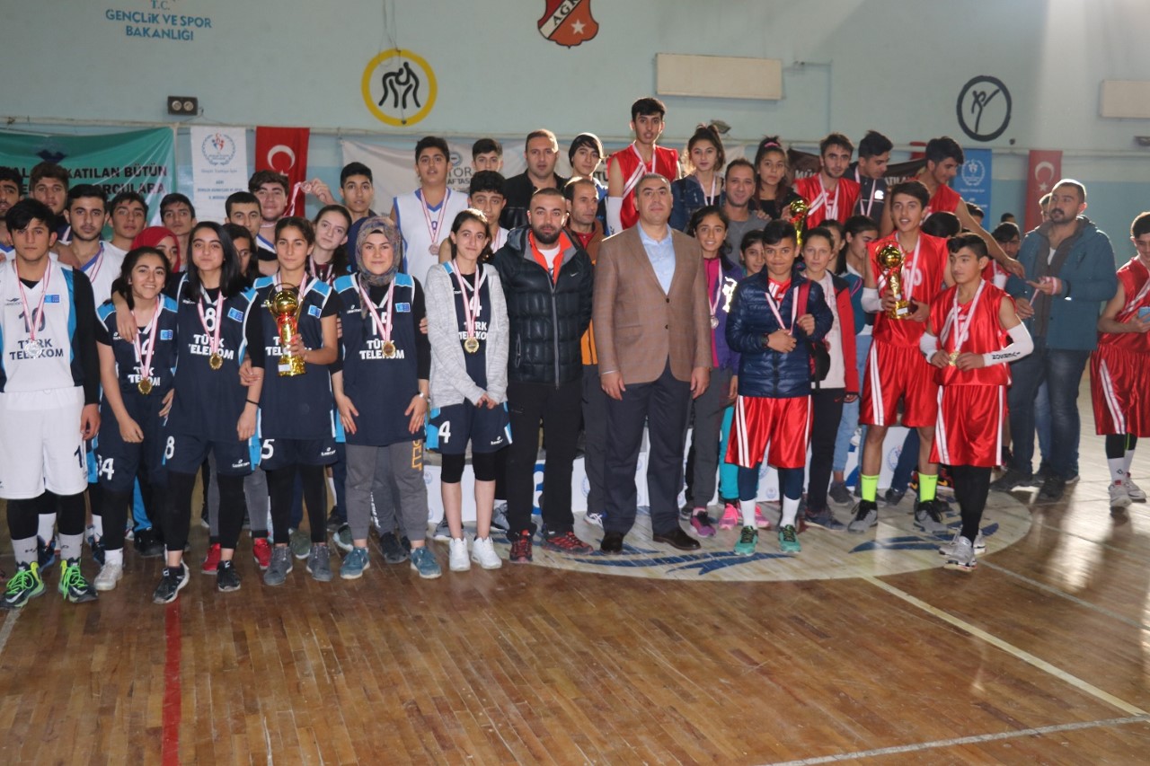 Ağrı’da,  Basketbol İl Birinciliği Sona Erdi