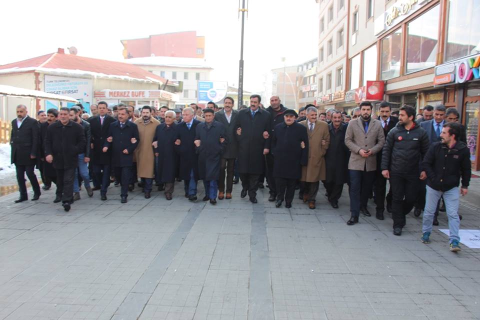 Ak Parti, Ağrı Meclis Üyeleri Tanıtım Toplantısında Yoğun İzdiham