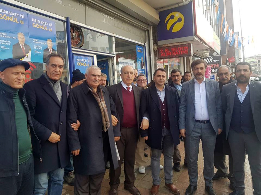 Ak Parti Doğubayazıt Adayı Eryılmaz’a, İş Adamı Cemal Can’dan Tam Destek