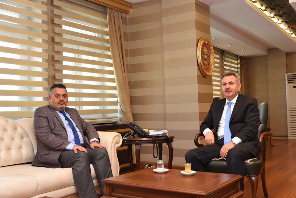 OGC Genel Başkanı Aydın’dan Vali Elban’a Ziyaret