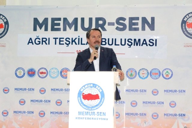 Genel Başkan Ali Yalçın, Memur-Sen Bağımsız Bir Kimliktir