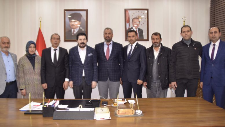 Başkan Sayan’a, Tutak Belediye Başkanı Duru’dan Ziyaret