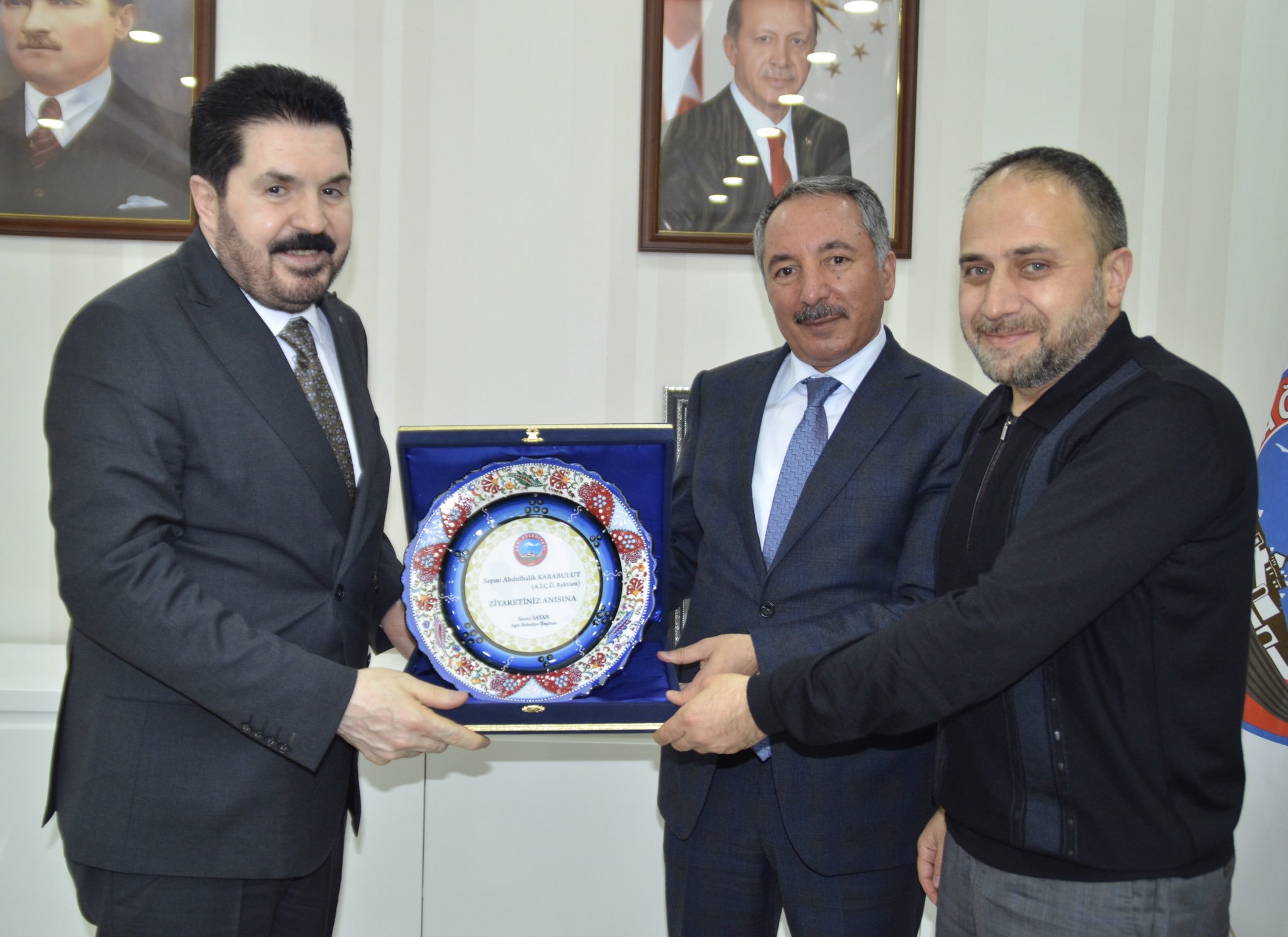Rektör Karabulut’tan Başkan Sayan’a Ziyaret
