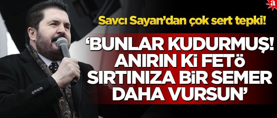 Başkan Sayan’a Bir Destekte Akit Gazetesinden