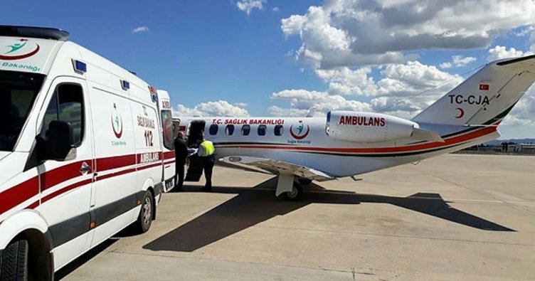 Devlet: Tutak’lı Bebek için Seferber Oldu, Ağrı’ya Özel Ambulans Uçak İndi!