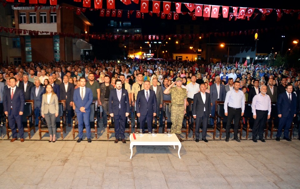 AİÇÜ Rektörü Karabulut, 15 Temmuz Demokrasi ve Milli Birlik Günü Programına Katıldı