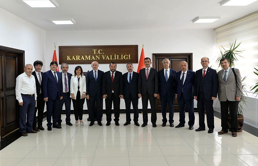 AİÇÜ Rektörü  Karabulut,  Karamanoğlu Mehmetbey Üniversitesinde Gerçekleşen Rektörler Toplantısına Katıldı