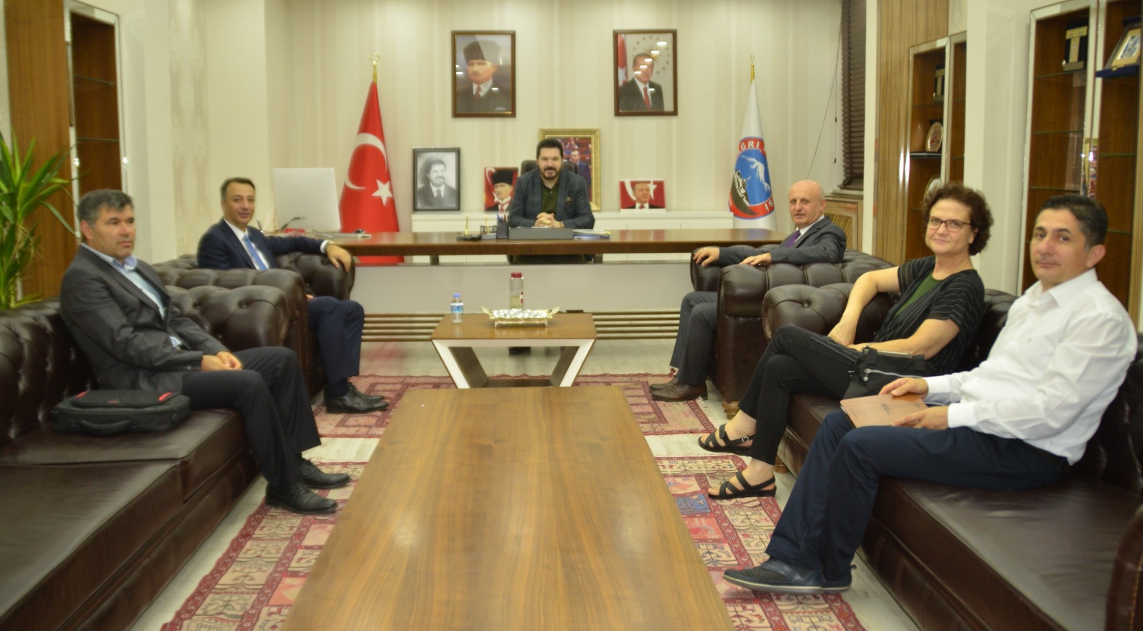 Başkan Sayan’a, Türkiye Belediyeler Birliği (TBB) Genel Sekreter Yardımcısı Kazan’dan Ziyaret