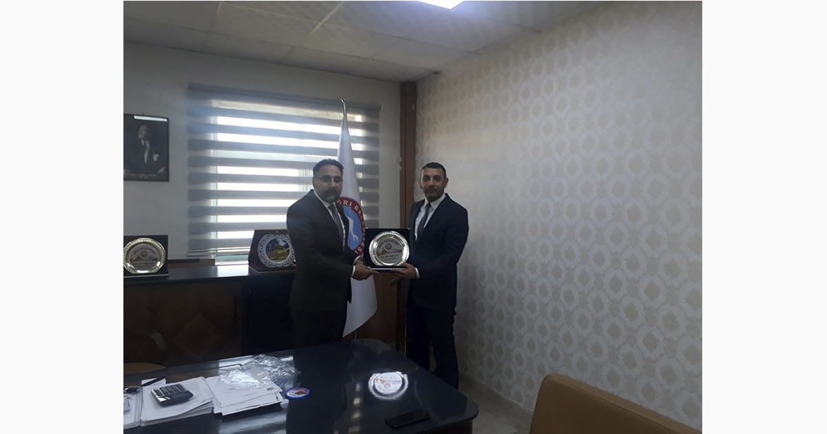 Ağrı Baro Başkanı Av. Salih Aydın’dan Başkan Yardımcısı Ahmet Tunç’a Ziyaret