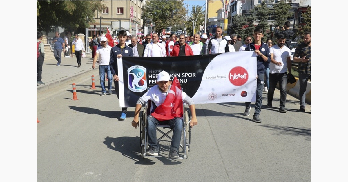 Ağrı’da “Beraber Yürüyelim” Etkinliği