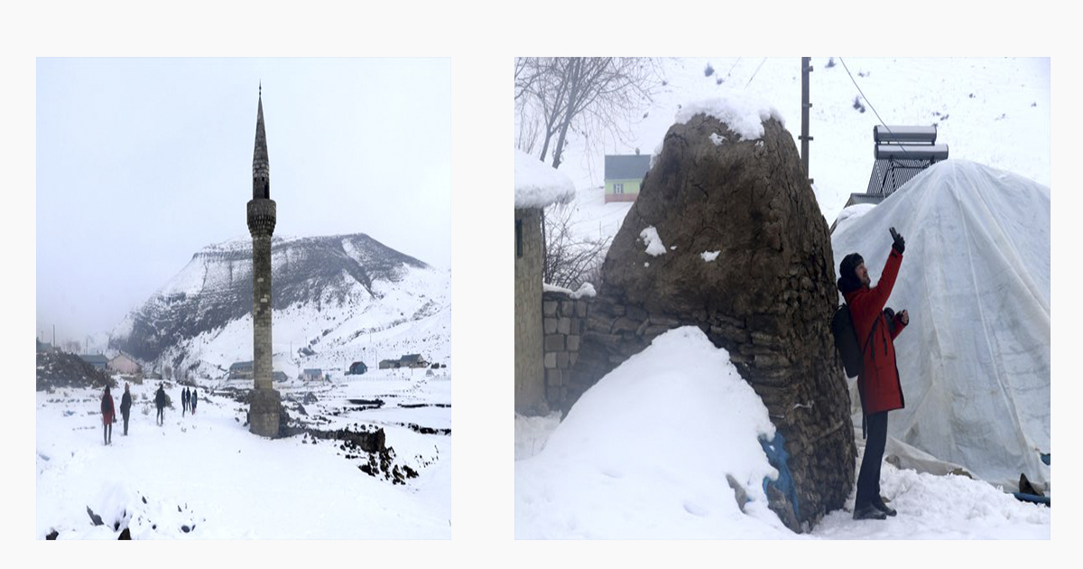 Sular çekildi, muhteşem manzara fotoğrafçıların cazibe merkezi oldu