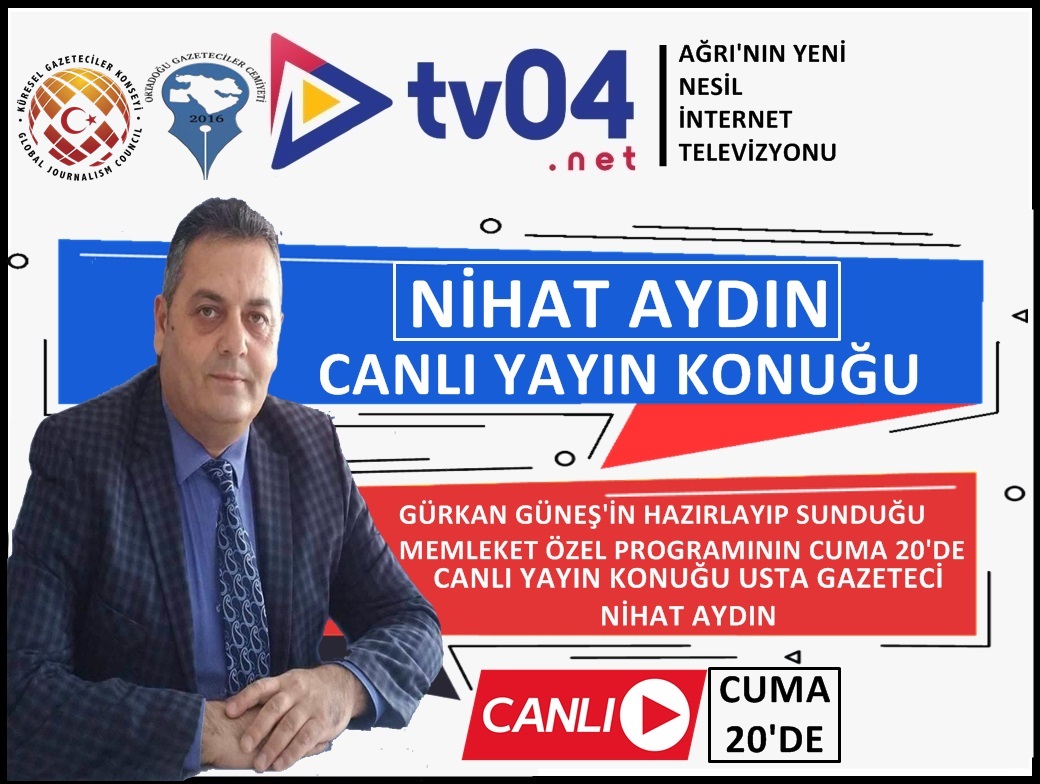 OGC Genel Başkanı Aydın,TV04 Memleket Özel Programı Canlı Yayın Konuğu