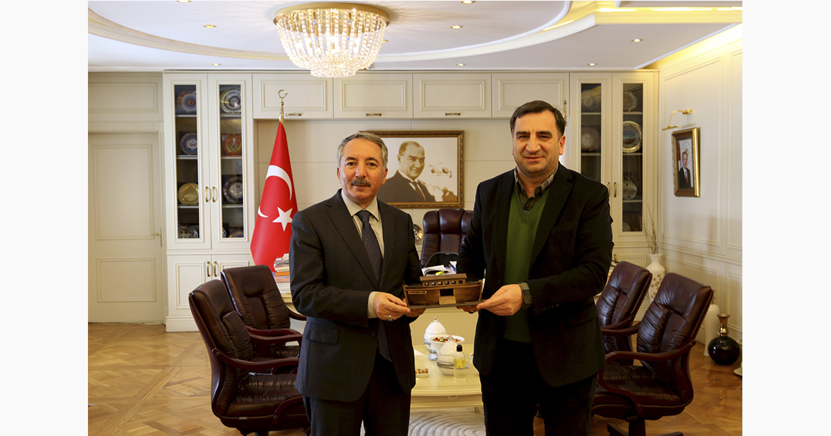 AİÇÜ Rektörü Prof. Dr. A. KARABULUT, ERTAŞ’ı Misafir Etti
