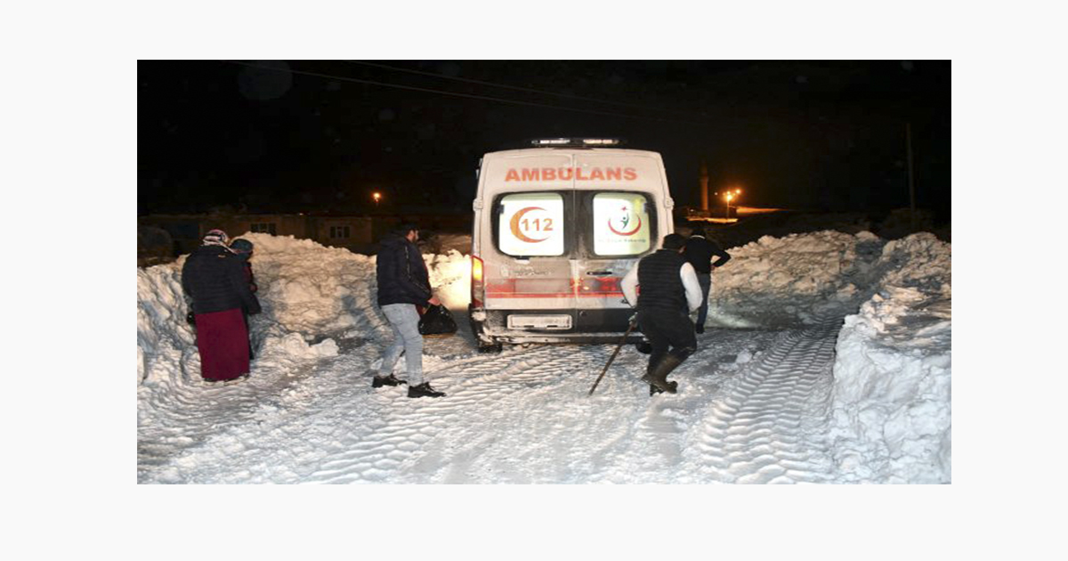 Ağrı-Köydeki Hamile Kadına Ulaşmak İçi Ekipler Seferber Oldu