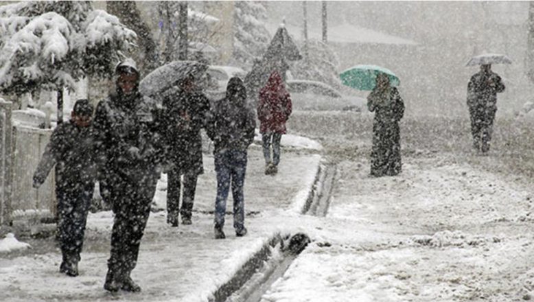 Doğu Anadolu’da Kar Yağışı Etkili Olacak