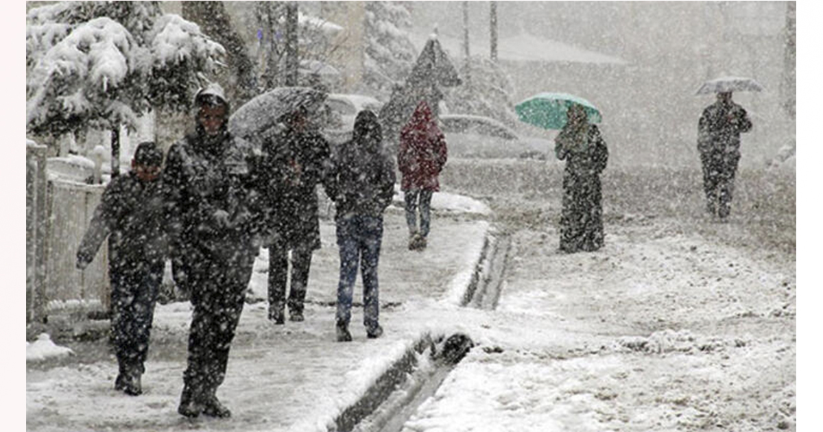 Doğu Anadolu’da Kar Yağışı Etkili Olacak