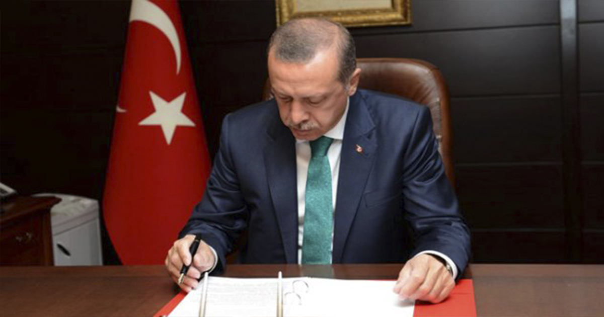 Cumhurbaşkanı Erdoğan Atama Kararlarını İmzaladı