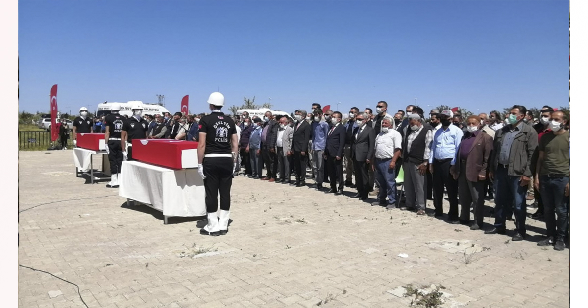 Van’da Hain Saldırıda Şehit Düşen İşçiler İçin Tören Düzenlendi