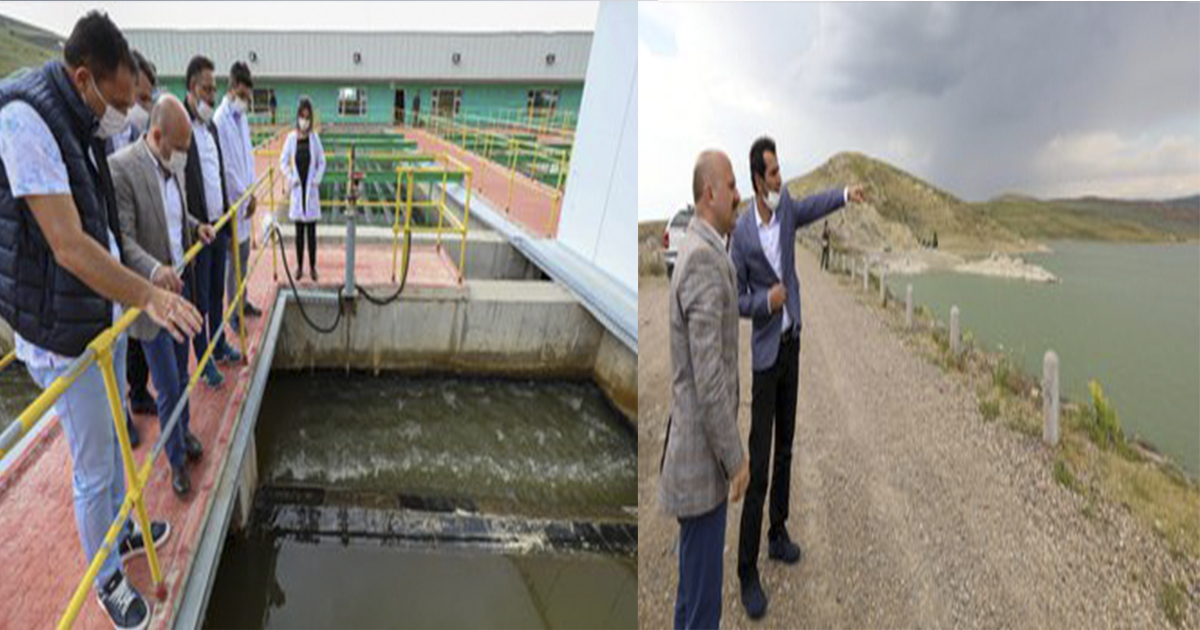 Ağrı Valisi Varol’dan,Yazıcı Barajında incelemelerde bulundu