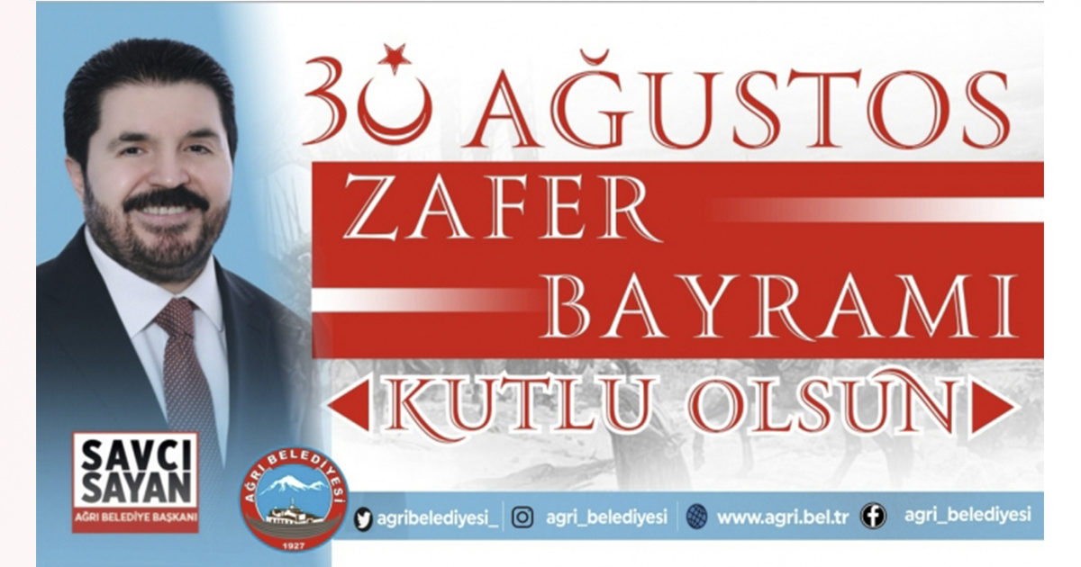 Başkan Savcı Sayan’ın 30 Ağustos Zafer Bayramı Mesajı