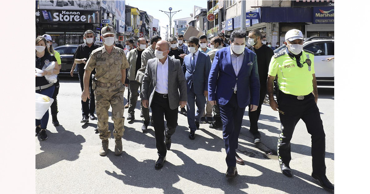 Ağrı’da Koronavirüs Denetimleri Aralıksız Devam Ediyor