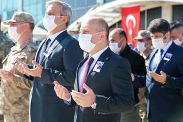 Ağrı Şehidini  Memleketi Çorum’a Uğurladı