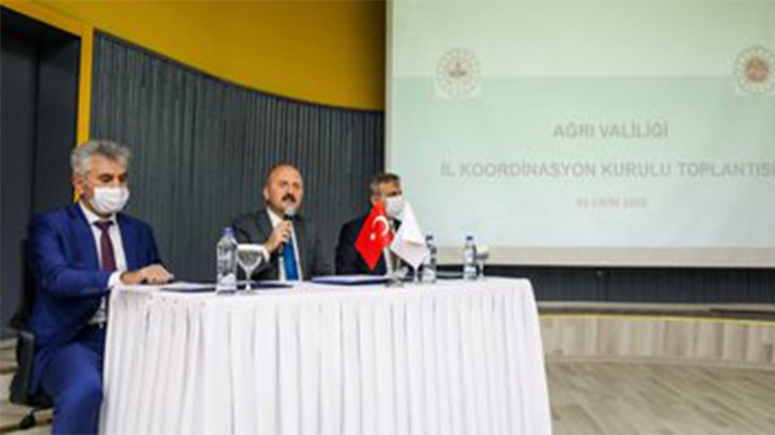 İl Koordinasyon Kurulu Toplantısı, Vali Varol’un Başkanlığında Gerçekleştirildi