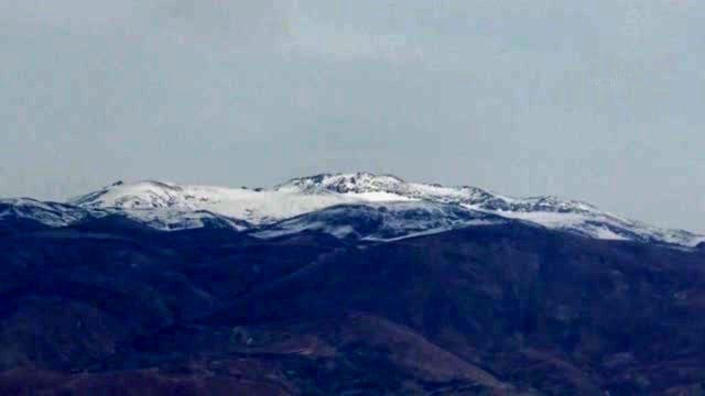 Ağrı’nın yüksek kesimleri beyaza büründü