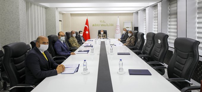 Vali Varol Başkanlığında İl Pandemi Koordinasyon Kurulu Toplantısı Düzenlendi