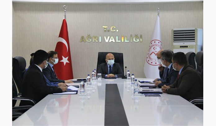 Vali Varol, Gıdakent Projesiyle İlgili Toplantıya Katıldı