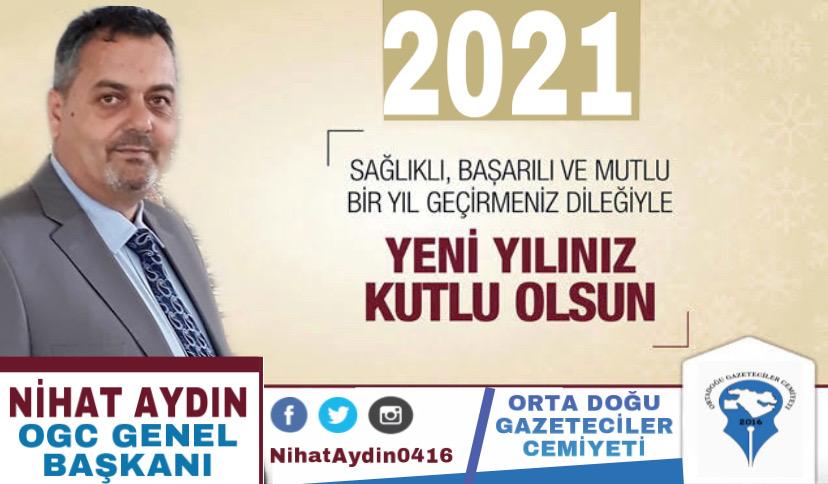 OGC Genel Başkanı Nihat Aydın’ın Yeni Yıl Mesajı