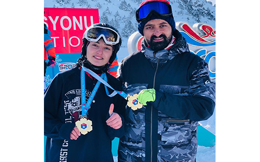 Ağrı’lı Sporcu Berfin Balkis  A grubu U-18 kategorisinde Türkiye şampiyonu oldu