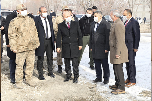 Vali Varol, Tutak’ta Çeşitli Ziyaret ve İncelemelerde Bulundu