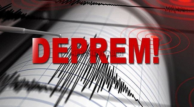 İzmir’de  4,4 Büyüklüğünde Deprem Korku Yarattı