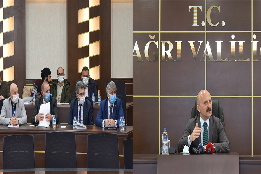 Ağrı Valisi Dr. Osman Varol, Basın Mensuplarıyla Bir Araya Geldi