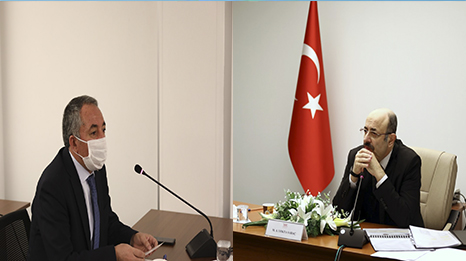 AİÇÜ Rektörü KARABULUT, YÖK Başkanı SARAÇ’ın Başkanlığında Yapılan Toplantıya Katıldı