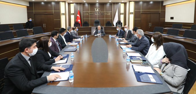 Vali Varol Kırsal Kalkınma Yatırımları Değerlendirme Toplantısına Katıldı