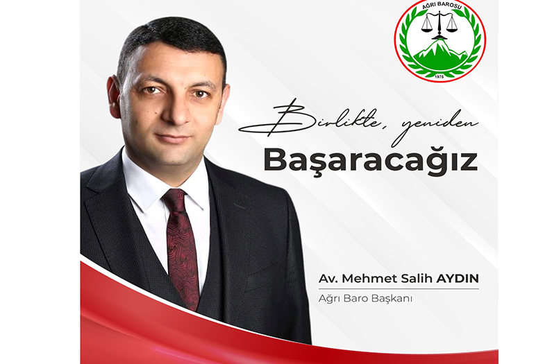 Baro Başkanı Av. Salih Aydın’ın Teşekkür Mesajı