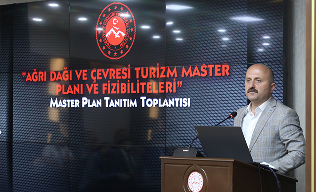 Ağrı Dağı ve Çevresi Turizm Master Planı Tanıtım Toplantısı Düzenlendi