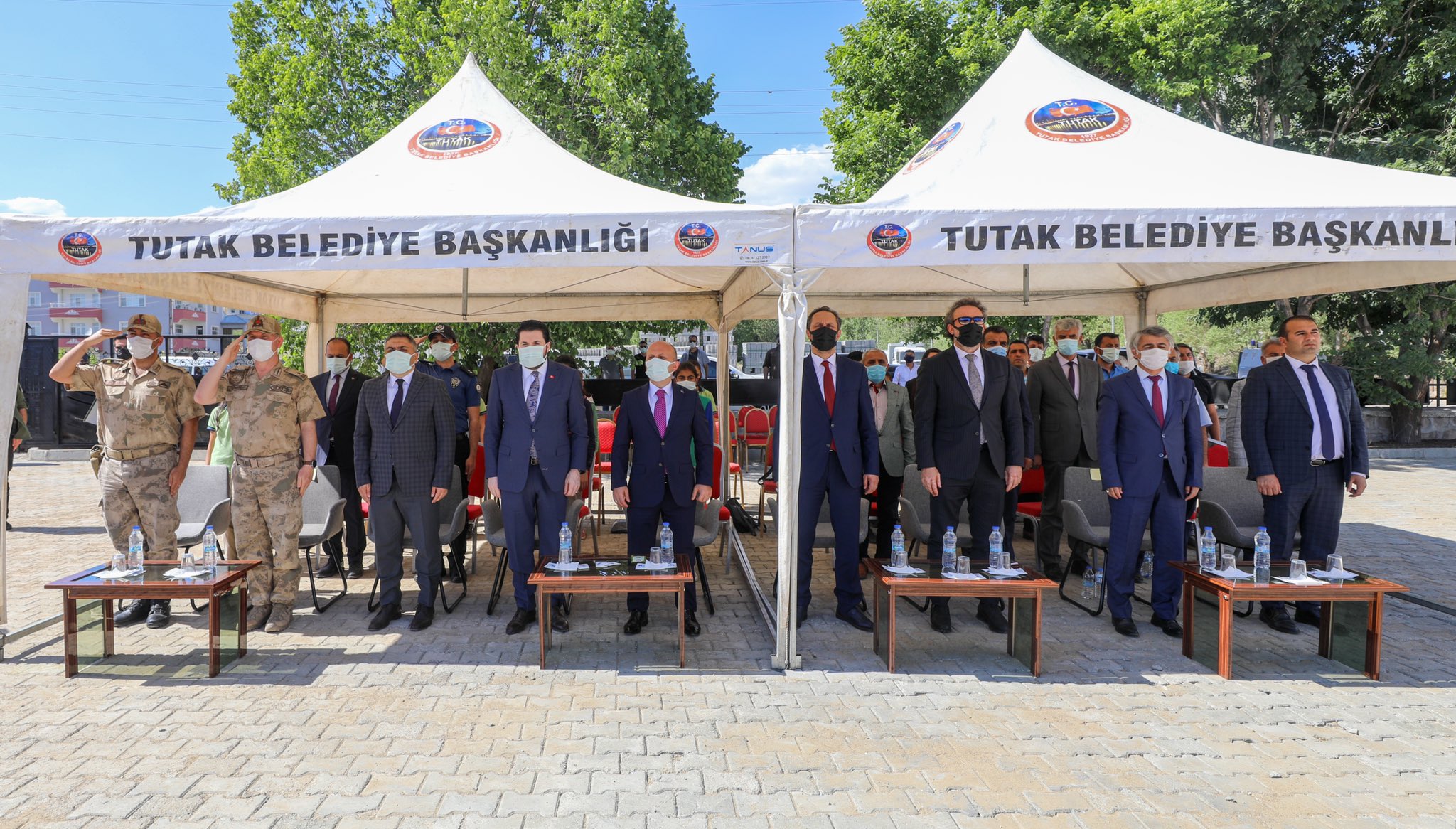 Tutak İlçe Halk Kütüphanesi Düzenlenen Törenle Hizmete Açıldı