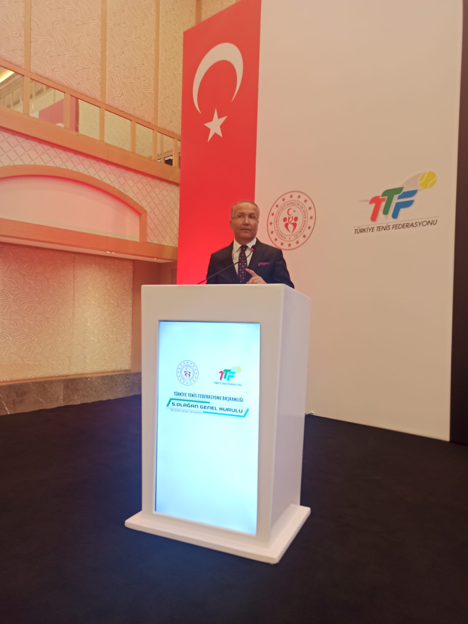 TTF Başkanı Cengiz DURMUŞ Yeniden Başkan seçildi