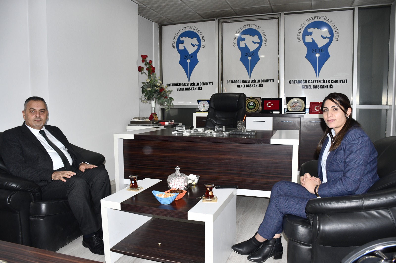 Doğubayazıt Belediye Başkanı Yıldız Acar’dan OGC Başkanı Nihat Aydın’a ziyaret
