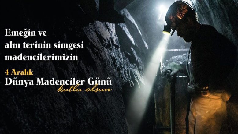 OGC Başkanı Nihat Aydın’dan 4 Aralık Dünya Madenciler Günü Mesajı